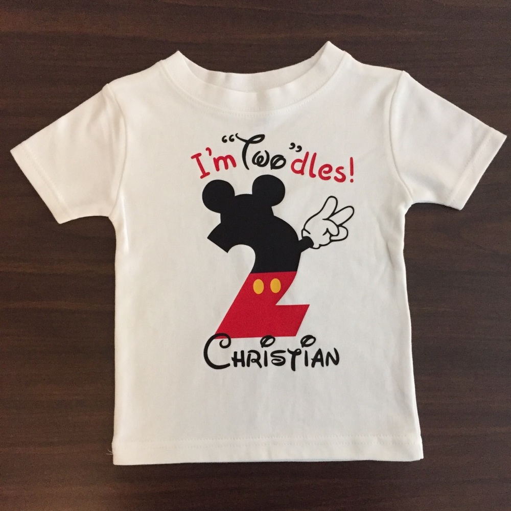 I'm Twodles Birthday Tee - Picture 3 of 3